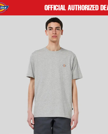 KAOS KATUN PRIA CASUAL SIMPLE LENGAN PENDEK ABU ABU ORIGINAL DICKIES | MAPLETON GREY