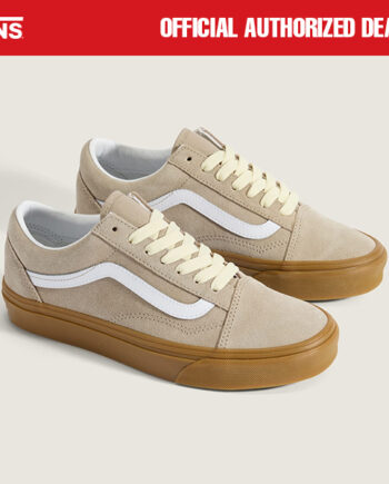 SEPATU SNEAKERS CLASSIC CASUAL PRIA WANITA HITAM ORIGINAL | OLD SKOOL GUM ALUMINUM