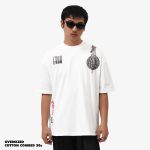 KAOS KATUN SUPER SOFT 20s OVERSIZE PRIA CASUAL LENGAN PENDEK PUTIH FRIDAY KILLER | OS OLZY