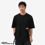 KAOS KATUN SUPER SOFT 20s OVERSIZE PRIA CASUAL LENGAN PENDEK HITAM FRIDAY KILLER | OS PERFECTION