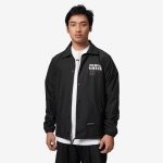 JAKET PARASUT WINDBRAKER CASUAL SIMPLE PRIA WANITA HITAM FRIDAY KILLER | WORLD WIDE WB BLK
