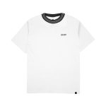 KAOS KATUN COMBED 24s CASUAL SIMPLE PRIA WANITA PUTIH ORIGINAL EVIL ARMY | BLARSE K25 WHT