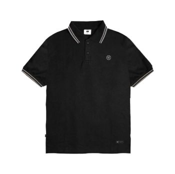 KAOS KERAH POLO CASUAL SIMPLE PRIA WANITA HITAM ORIGINAL EVIL ARMY | TITLE FIGHT C26 BLACK