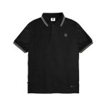 KAOS KERAH POLO CASUAL SIMPLE PRIA WANITA HITAM ORIGINAL EVIL ARMY | TITLE FIGHT C26 BLACK
