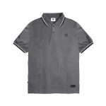 KAOS KERAH POLO CASUAL SIMPLE PRIA WANITA ABU ABU ORIGINAL EVIL ARMY | TITLE FIGHT D26 GREY