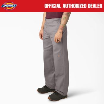 CELANA PANJANG CLASSIC WORK PANTS CASUAL SIMPLE PRIA SILVER ORIGINAL DICKIES | DOUBLE KNEE SILVER