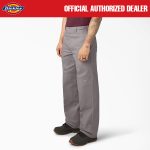 CELANA PANJANG CLASSIC WORK PANTS CASUAL SIMPLE PRIA SILVER ORIGINAL DICKIES | DOUBLE KNEE SILVER