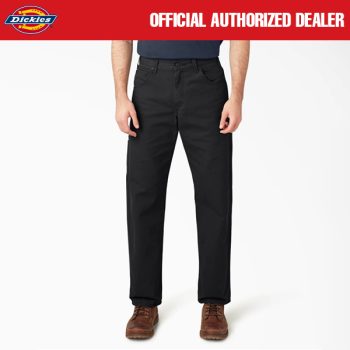 CELANA PANJANG CLASSIC WORK PANTS CASUAL SIMPLE PRIA HITAM ORIGINAL DICKIES | RELAXED DUCK CARP BLK