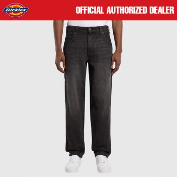 CELANA PANJANG DENIM PANTS JEANS PRIA WANITA HITAM WASH ORIGINAL DICKIES | DENIM GARYVILLE BLACK