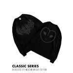 KAOS KATUN COMBED 24s CASUAL SIMPLE PRIA WANITA LENGAN PANJANG HITAM ORIGINAL DREAMBIRDS | WARHEAD