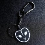 GANTUNGAN KUNCI KEYCHAIN BESI LOGO AKSESORIES HITAM ORIGINAL DREAMBIRDS | CARABINER
