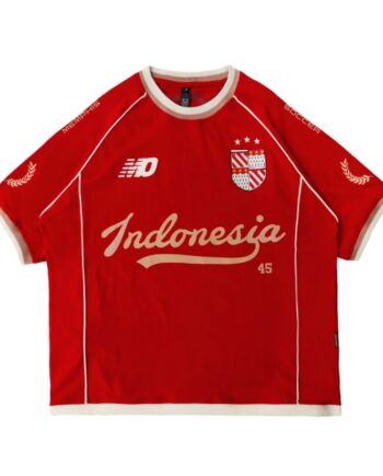 KAOS KATUN COMBED 24s CASUAL PRIA WANITA LENGAN PENDEK MERAH ORIGINAL MEMPHIS ORIGINS | RED TRIBUN