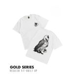 KAOS KATUN COMBED 16s CASUAL LENGAN PENDEK PRIA WANITA PUTIH ORIGINAL DREAMBIRDS | STAND UP