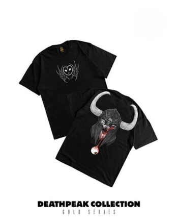 KAOS KATUN COMBED 16s CASUAL LENGAN PENDEK PRIA WANITA HITAM ORIGINAL DREAMBIRDS | VORATH