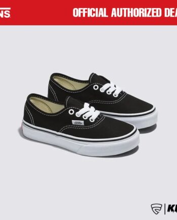 SEPATU ANAK ANAK SNEAKERS SHOES CLASSIC CASUAL PRIA WANITA HITAM ORIGINAL | UY AUTHENTIC BLK WHT