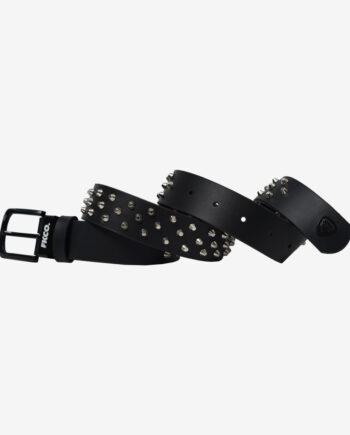SABUK IKAT PINGGANG KULIT SINTETIS BELT STUD PUNK PRIA WANITA HITAM FRIDAY KILLER | CHAOTIC