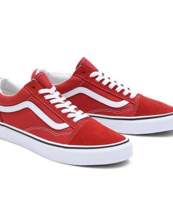 SEPATU SNEAKERS CLASSIC CASUAL PRIA WANITA MERAH ORIGINAL |OLD SKOOL COLOR THEORY BOSSA NOVA