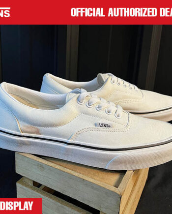 SEPATU SNEAKERS (EX DISPLAY) CASUAL POLOS PRIA WANITA PUTIH ORIGINAL | X ERA TRUE WHITE