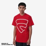 KAOS PRIA KATUN CASUAL SIMPLE LOGO LENGAN PENDEK MERAH FRIDAY KILLER | OG RED