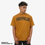 KAOS KATUN PRIA CASUAL SIMPLE LENGAN PENDEK COKLAT FRIDAY KILLER | VERSA BROWN