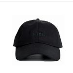 TOPI POLO CAPS CASUAL SIMPLE PRIA WANITA HITAM ORIGINAL NICH CLOTH | BOLD BLACK