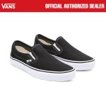 SEPATU SLIP ON CLASSIC SHOES CASUAL SIMPLE PRIA WANITA HITAM ORIGINAL | SLIP ON BLACK WHITE