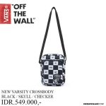 TAS SELEMPANG POSTMAN CHECKERBOARD PRIA WANITA ORIGINAL VNS OTW | NEW VARSITY CROSSBODY BLK CHECKER