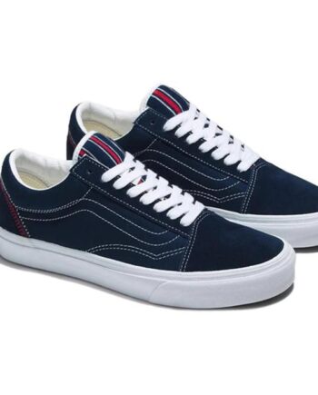 SEPATU SNEAKERS CLASSIC CASUAL PRIA WANITA ORIGINAL VNS OTW | OLD SKOOL FIELD DAZE DRESS BLUE STRIPE