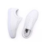 SEPATU SNEAKERS CLASSIC CASUAL PRIA WANITA PUTIH ORIGINAL VNS OTW | OLD SKOOL TRUE WHITE