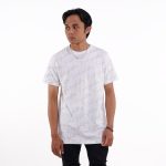 KAOS PRIA KATUN LENGAN PENDEK FULL PRINT PUTIH FRIDAY KILLER | ORCY WHITE