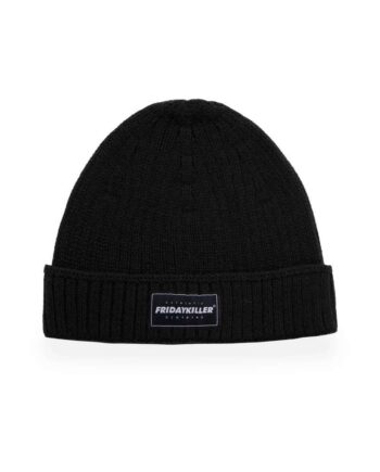 Friday Killer GLASGOW BLK BEANIE - BLACK