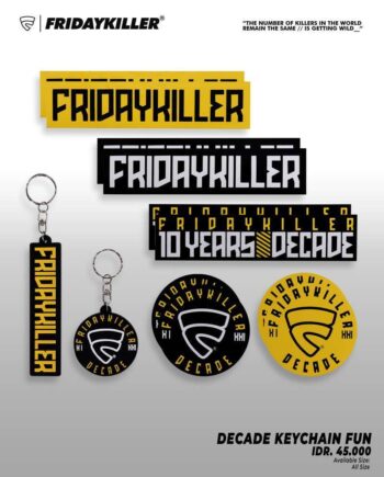 FUNBAG FRIDAY KILLER | DECADE KEYCHAIN FUN-A