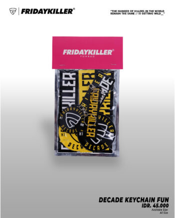FUNBAG FRIDAY KILLER | DECADEKEYCHAINFUN-A