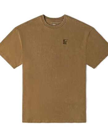 KAOS PRIA KATUN COMBED CASUAL LENGAN PENDEK COKLAT ORIGINAL VNS OTW  | WASH SS TEE DIRT