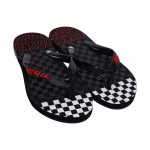 SANDAL JEPIT PRIA WANITA KASUAL HITAM FRIDAY KILLER | GISCY SANDAL BLACK RED