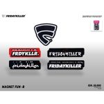 AKSESORIS KULKAS FRIDAY KILLER | MAGNET FUN -B