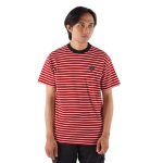 KAOS MOTIF STRIPE GARIS FRIDAY KILLER | KOZIAK MAROON