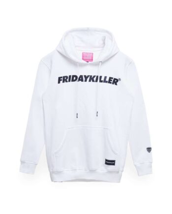 JAKET HOODIE FRIDAY KILLER | NINETEEN 22 WHT HD