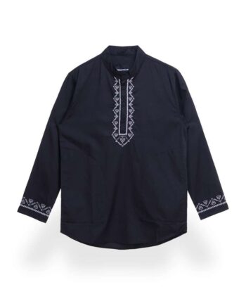 KEMEJA KOKO LENGAN PANJNG FRIDAY KILLER | GRAIL BLK LS