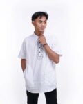 KEMEJA KOKO FRIDAY KILLER | GRAIL WHT NVY SS