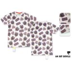 FRIDAY KILLER 64 Bit Devils T-Shirt Pria