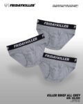 Friday Killer KILLERBRIEFALLGREY UNDERWEAR Pria - GREY