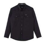 KEMEJA LENGAN PANJANG FRIDAY KILLER | TEXAS BLACK LONGSLEEVE