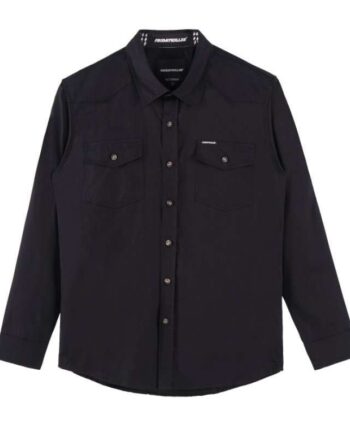KEMEJA LENGAN PANJANG FRIDAY KILLER | TEXAS BLACK LONGSLEEVE