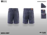 CELANA PENDEK DENIM ANAK FRIDAY KILLER | MOSCA GREY