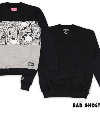 SWEATER / CREWNECK FRIDAY KILLER | BAD GHOST CRN BLACK