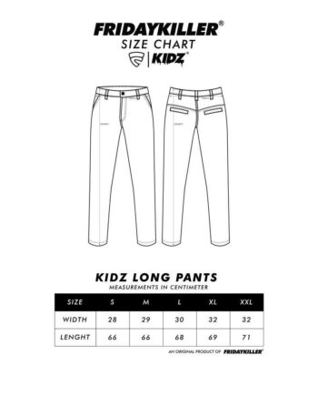 CELANA PANJANG DENIM ANAK FRIDAY KILLER | DETROIT KIDS BLUE