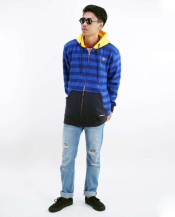 JAKET HOODIE FRIDAY KILLER | LINE BLUE HD