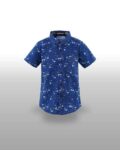 KEMEJA ANAK FRIDAY KILLER | MACH KIDS BLUE
