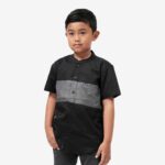 KEMEJA ANAK FRIDAY KILLER | KAHF KIDS BLK SS